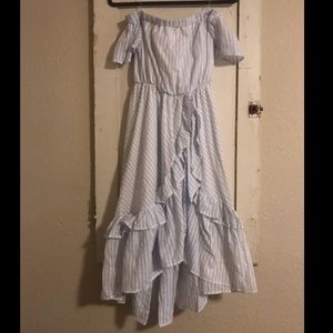 Off the shoulder Ruffle Dress